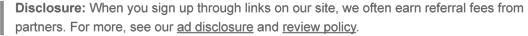 Advertiser Disclosure