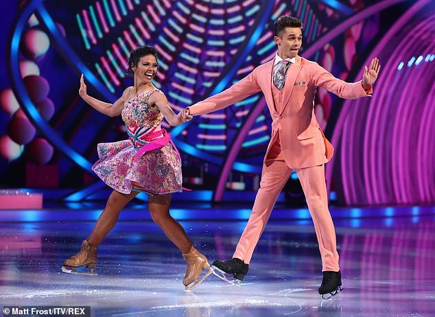 Kicking things off: Joe-Warren Plant and Vanessa Bauer opened the show with a fun quickstep
