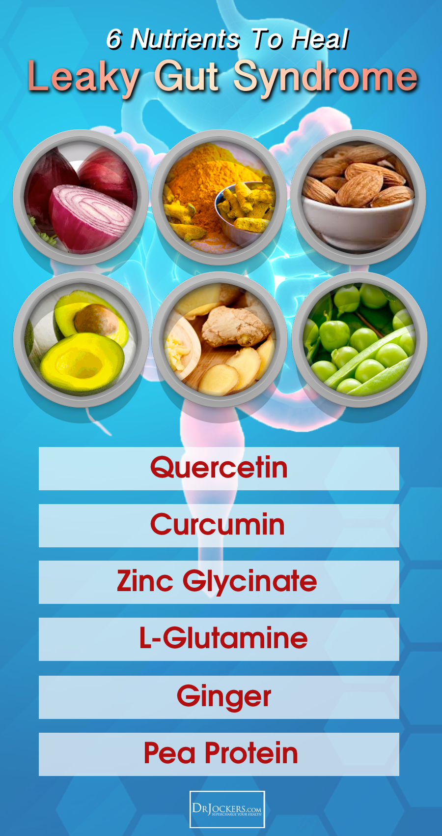 6 Nutrients That Heal Leaky Gut Syndrome