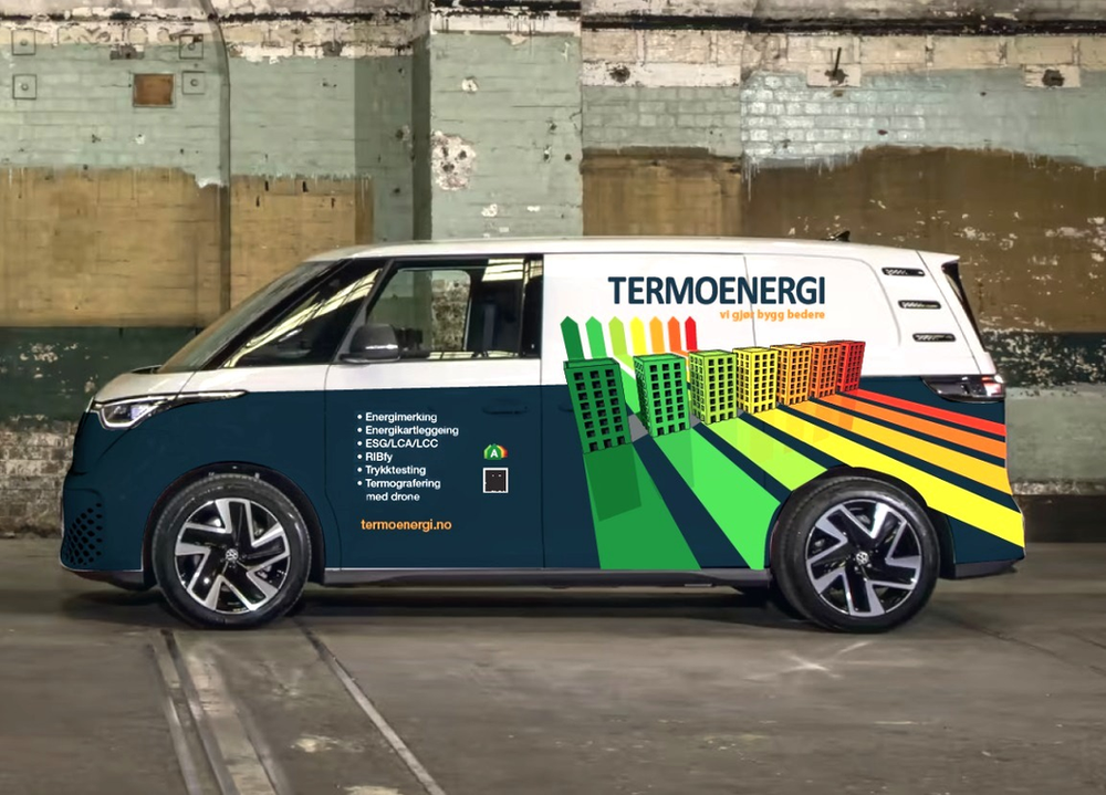 Termoenergi kjører el-bil Termoenergi kjører el-bil