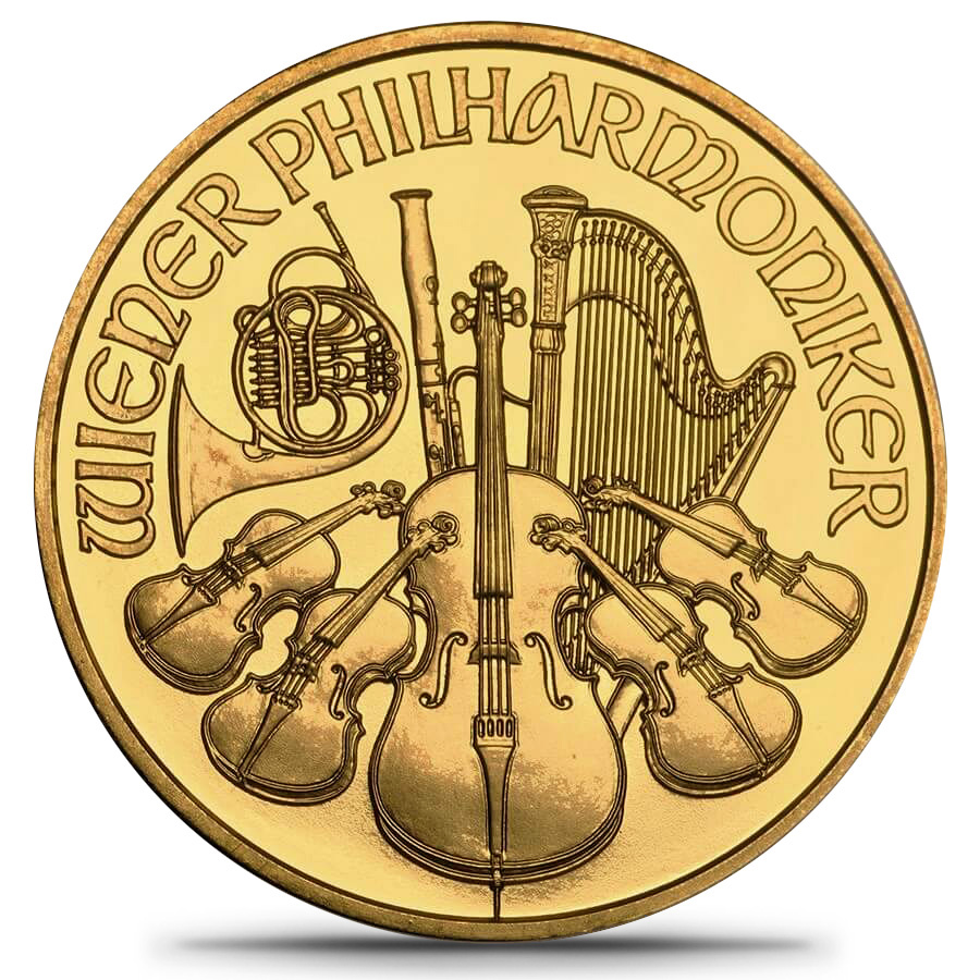 Augusta Precious Metals - Austrian 1 oz Gold Philharmonic BU (Random Year)