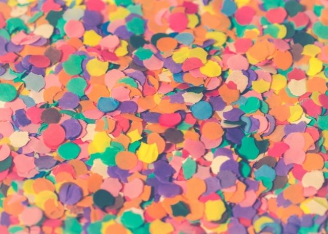 types of confetti canons